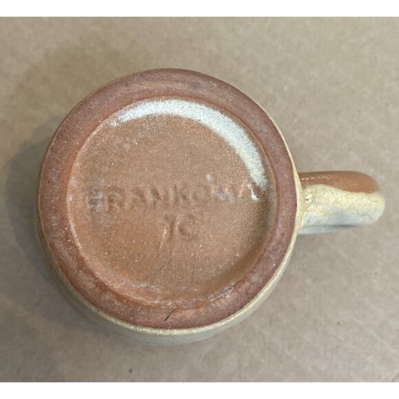 Frankoma Pottery Cup Vintage 7C Mayan-Aztec Desert Gold Glaze (?) Kitchenware - Picture 6 of 8